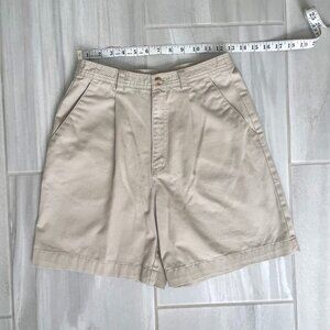 Women's High Waisted Khaki Shorts